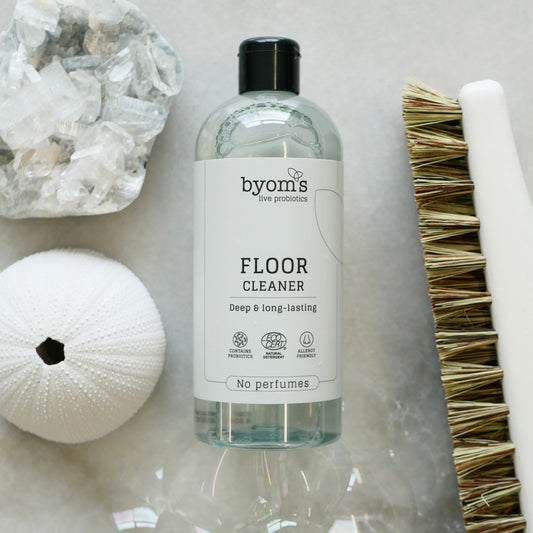 Byoms floor cleaner uden parfume | Effektiv gulvvask med probiotika