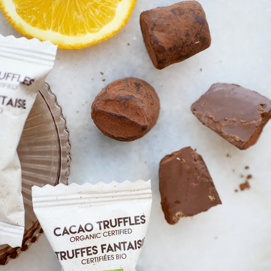 Kakaotrøfler | 3 forskellige smagsvarianter