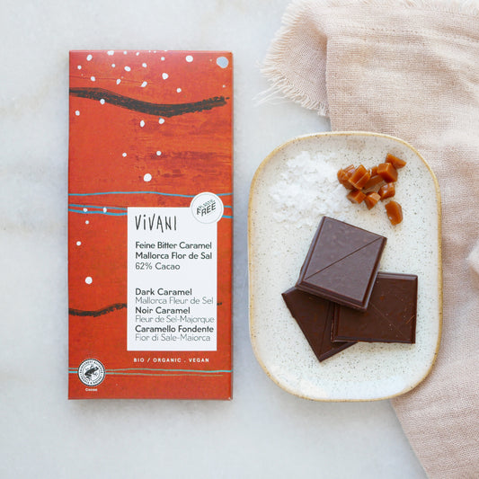 Vivani Øko Chokolade 80 g | Salt Karamel